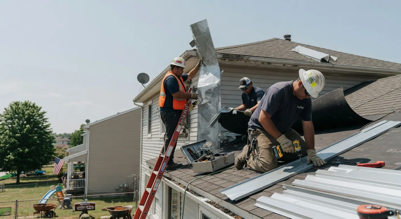 Metal Roofing Installation in Mitchellville, IA near me